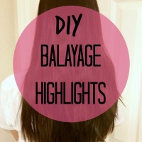 DIY Balayage Highlights